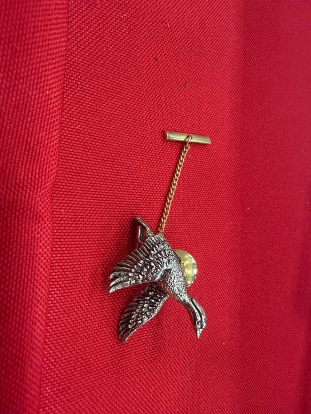 Bird tie  Pin